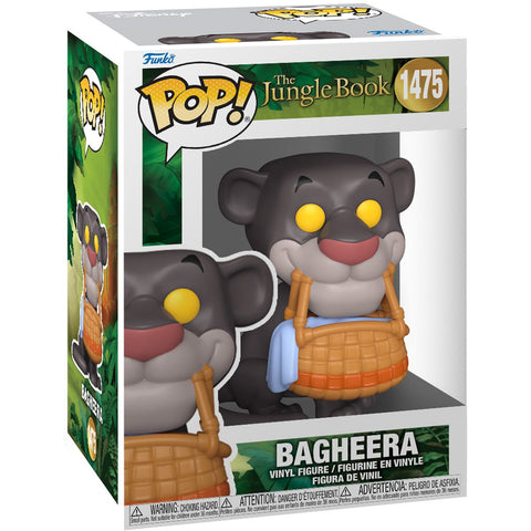 Funko Pop! The Jungle Book Bagheera with Basket