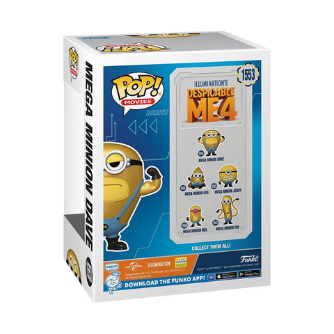 Funko Pop! Despicable Me 4 Mega Minion Dave