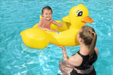 Funspeakers™ Duck Baby Boat Float 102x99cm