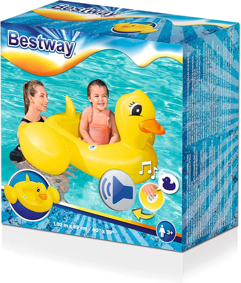 Funspeakers™ Duck Baby Boat Float 102x99cm