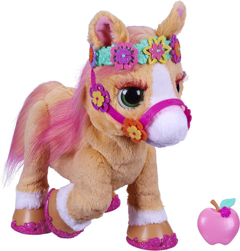 FurReal Cinnamon My Stylin Pony, Interactive Pet with Sounds and Reactions