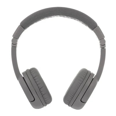 Buddyphones Play+ Wireless Headphones Gray Matter