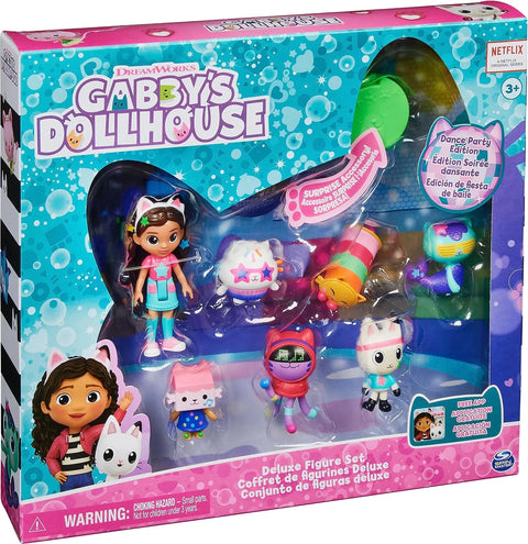 Gabby's Dollhouse, Dance Party Deluxe Figure Set