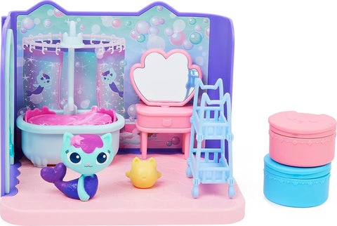 Gabby's Dollhouse, Deluxe Room Set Mercat's Primp and Pamper Bathroom