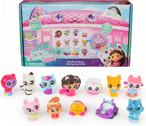Gabby's Dollhouse The Movie, 15-Piece Mini Movie Figures
