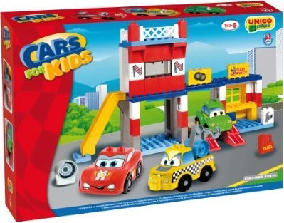 Garage Service, Unico Plus, 108 Pieces