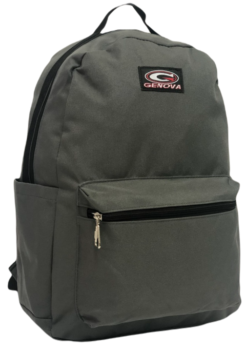 Genova Dark Grey 1 Compartment Backpack 43cm