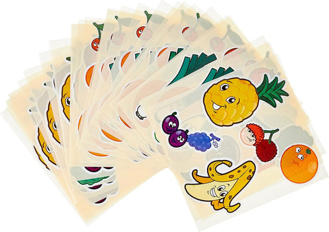 Giant Fruits and Vegetables Stickers