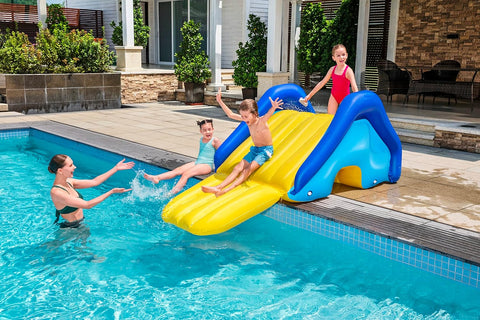 Giant Inflatable Pool Water Slide 247x124x100cm