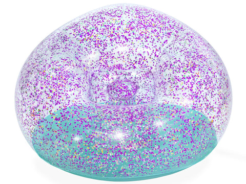 Glitter Dream™ Inflate-A-Chair™ Air Chair 114x112x66cm