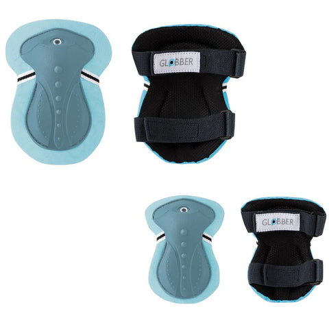 Globber Protective Junior Set Pastel Blue/Ash Blue XXS 3-7 Years