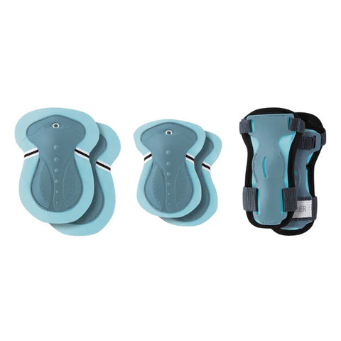 Globber Protective Junior Set Pastel Blue/Ash Blue XXS 3-7 Years