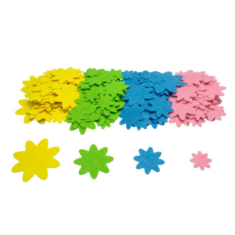 Loolipo Gommettes En Feutrine Fleurs