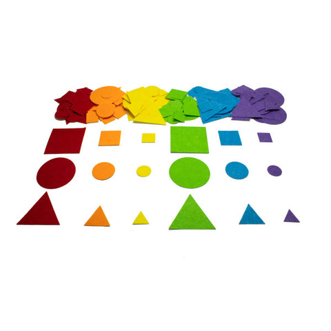 Loolipo Gommettes En Feutrine Formes Géométriques