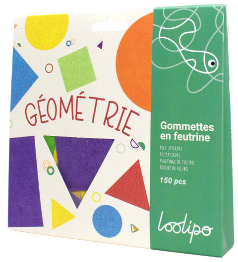 Loolipo Gommettes En Feutrine Formes Géométriques
