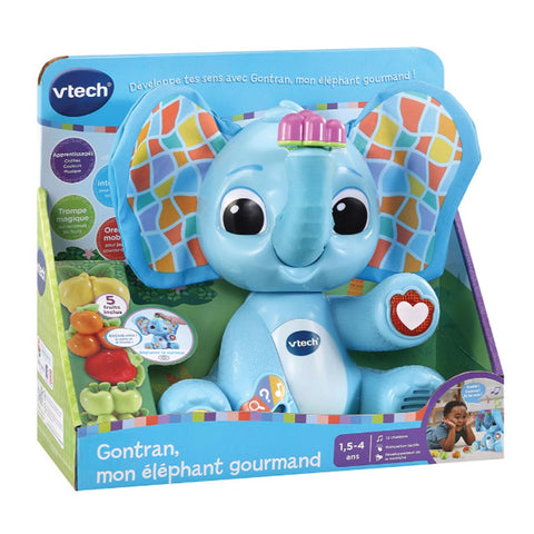 VTech Gontran, Mon Éléphant Gourmand, French