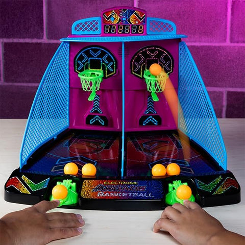 Ambassador Games Electronic Arcade Basketball Hyper Neon Series