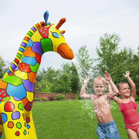 H2OGO!® Jumbo Giraffe Inflatable Sprinkler 142x104x198cm