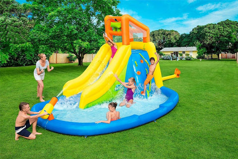 H2OGO!® Mount Splashmore Kids Inflatable Water Park 435x286x267cm