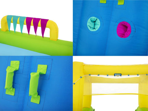 H2OGO!® Splash Course™ Inflatable Mega Water Park 710x310x265cm