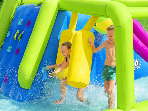 H2OGO!® Splash Course™ Inflatable Mega Water Park 710x310x265cm