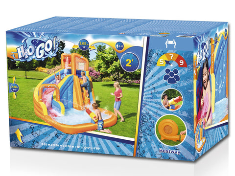 H2OGO!® Turbo Splash Water Zone Mega Water Park 365x320x270cm