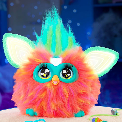 Hasbro Furby Coral Interactive Plush