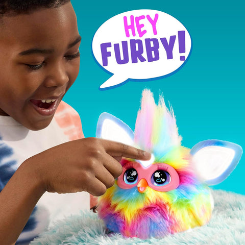 Hasbro Furby Tie Dye Interactive Plush