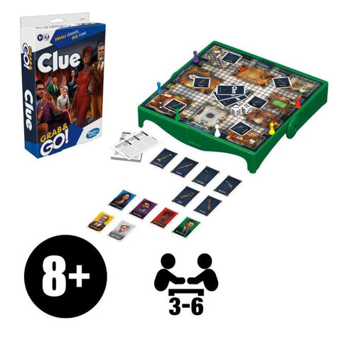 Hasbro Gaming Clue Grab and Go Game