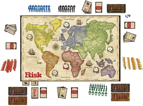 Hasbro Gaming Risk Game, French