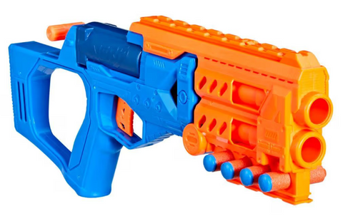 Hasbro Nerf N Series Topbreaker Dart Blaster, 4 Official Nerf N Series N1 Darts