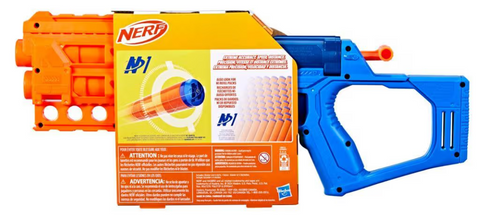 Hasbro Nerf N Series Topbreaker Dart Blaster, 4 Official Nerf N Series N1 Darts