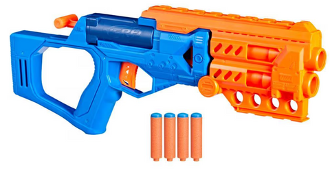 Hasbro Nerf N Series Topbreaker Dart Blaster, 4 Official Nerf N Series N1 Darts