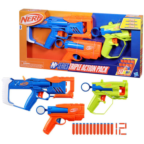 Hasbro Nerf N Series Triple Action Pack