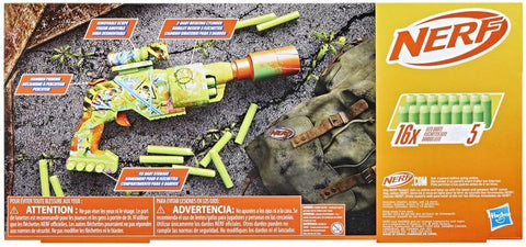 Hasbro Nerf Zombie Driller Dart Blaster 16 Nerf Elite Darts