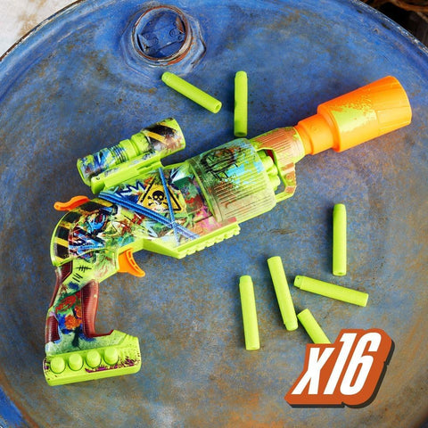 Hasbro Nerf Zombie Driller Dart Blaster 16 Nerf Elite Darts