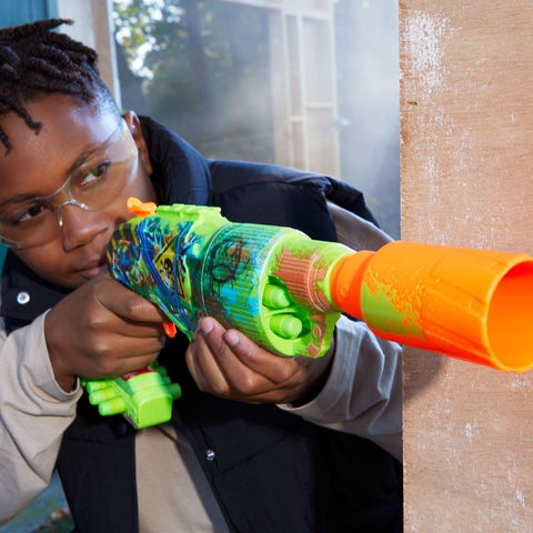 Hasbro Nerf Zombie Driller Dart Blaster 16 Nerf Elite Darts