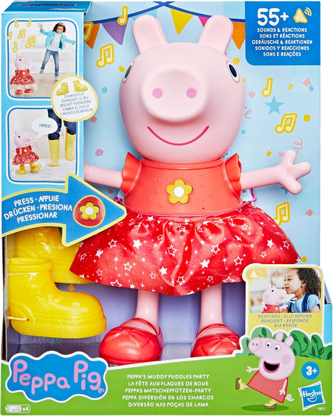 Hasbro Peppa Pig Toys Peppa’s Muddy Puddles Party Doll