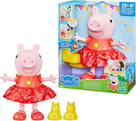 Hasbro Peppa Pig Toys Peppa’s Muddy Puddles Party Doll