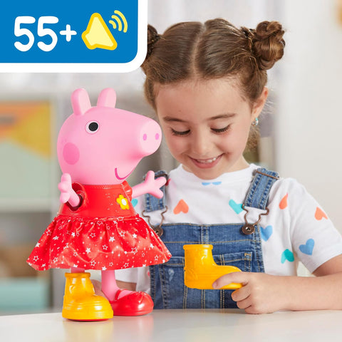 Hasbro Peppa Pig Toys Peppa’s Muddy Puddles Party Doll