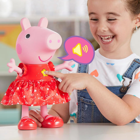 Hasbro Peppa Pig Toys Peppa’s Muddy Puddles Party Doll