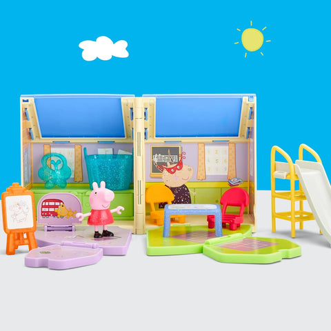 Hasbro Peppa Pig Peppa's Pop-Open Playgroup Playset