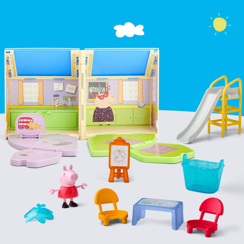 Hasbro Peppa Pig Peppa's Pop-Open Playgroup Playset