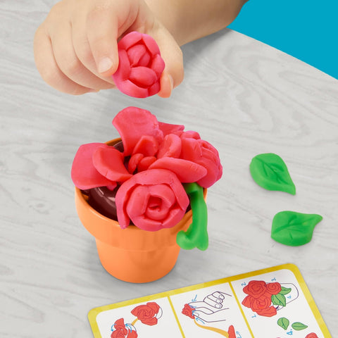 Hasbro Play-Doh Blooming Flowers Playset