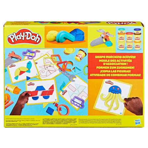 Hasbro Play-Doh Build & Shape Playset, 20 Pieces