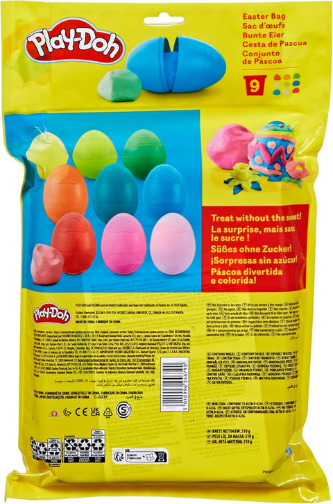 Hasbro Play-Doh Easter Bag, 9 Eggs