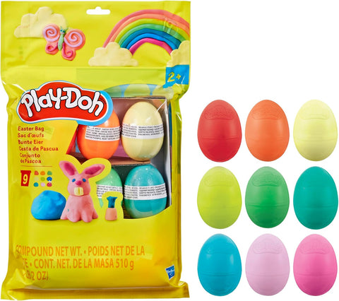 Hasbro Play-Doh Easter Bag, 9 Eggs