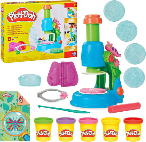 Hasbro Play-Doh Light & Look Microscope Playset