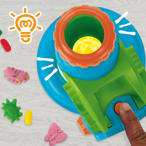Hasbro Play-Doh Light & Look Microscope Playset