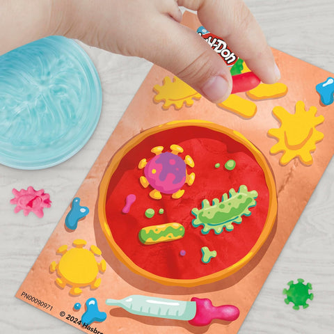 Hasbro Play-Doh Light & Look Microscope Playset